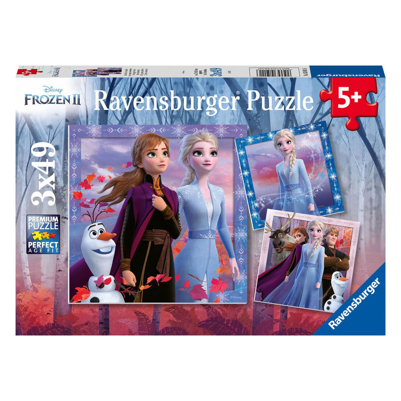 Afbeelding laden in galerijviewer, Ravensburger legpuzzel frozen 2 de reis begint - 3x49st.
