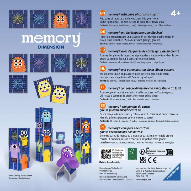 Afbeelding laden in galerijviewer, Ravensburger memoryâ® dimension spel
