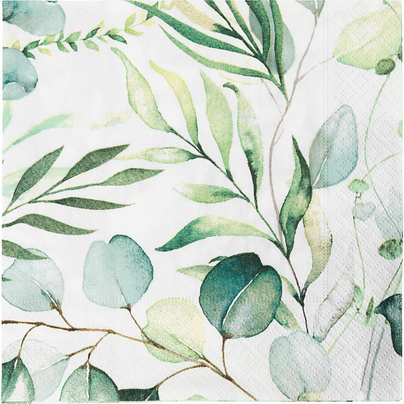 Afbeelding laden in galerijviewer, Https: www.cchobby.nl servetten-eucalyptusbladeren-afm-33-x-33-cm-20-stuk-1-doos
