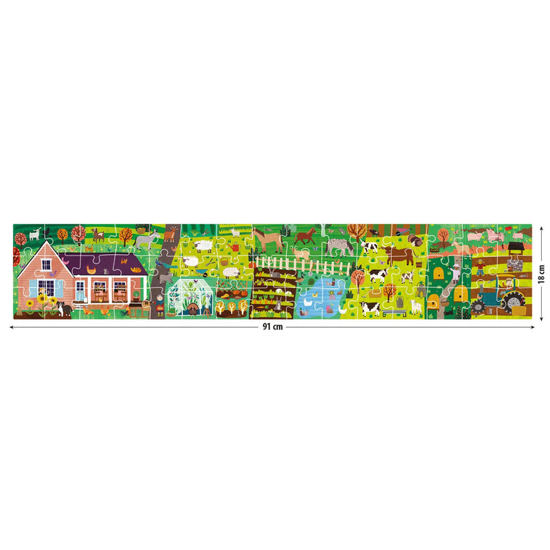 Afbeelding laden in galerijviewer, Headu Legpuzzel Boerderij met Herbruikbare Stickers
