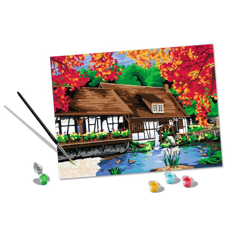 Afbeelding laden in galerijviewer, Ravensburger creart molen in blautopf
