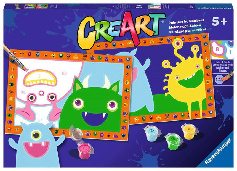 Afbeelding laden in galerijviewer, Ravensburger creart silly monsters
