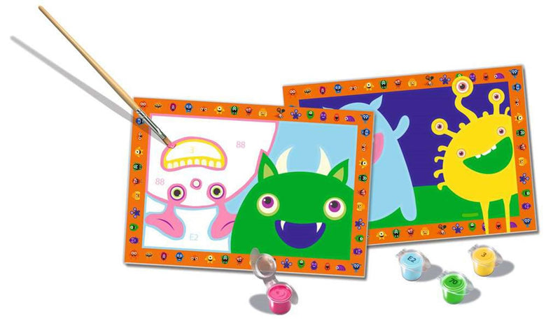 Afbeelding laden in galerijviewer, Ravensburger creart silly monsters
