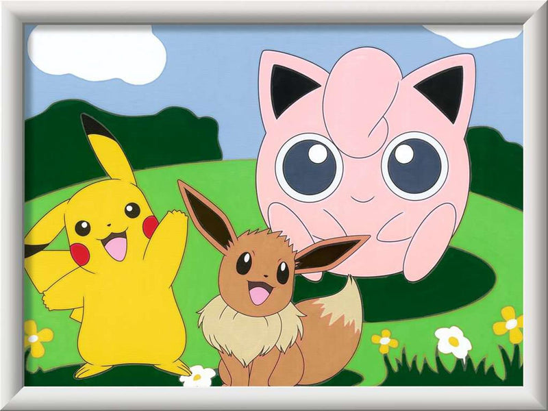 Afbeelding laden in galerijviewer, Ravensburger creart schilderen op nummer - pokémon classics
