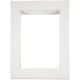 Passepartout lijsten, a4, afm 28,5x37 cm, 500 gr, wit, 100 stuk 1 doos