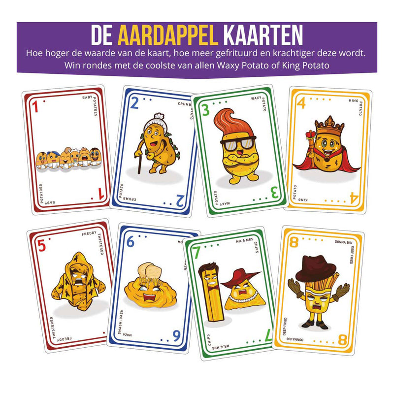 Afbeelding laden in galerijviewer, Fried potatoes kaartspel deep fried editie (nl)
