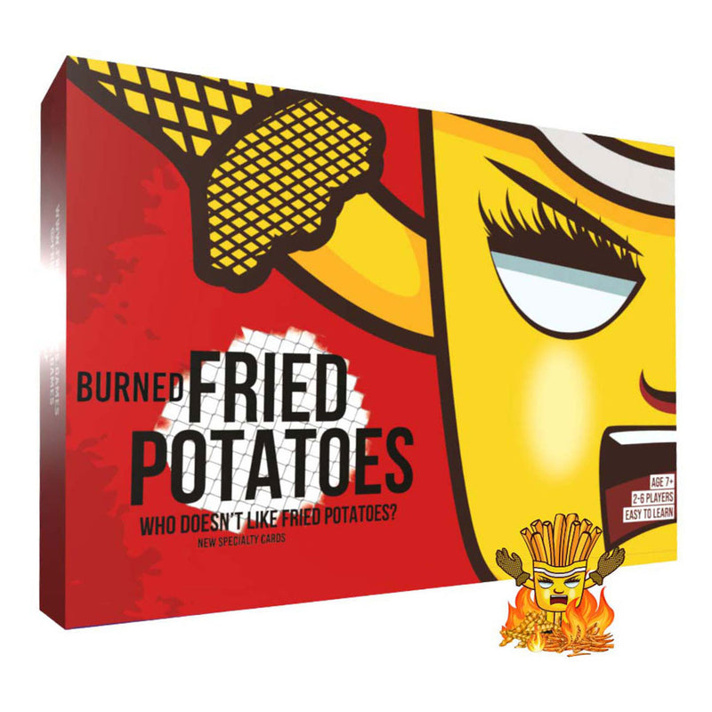 Afbeelding laden in galerijviewer, Fried potatoes card game burned edition (engelstalig)
