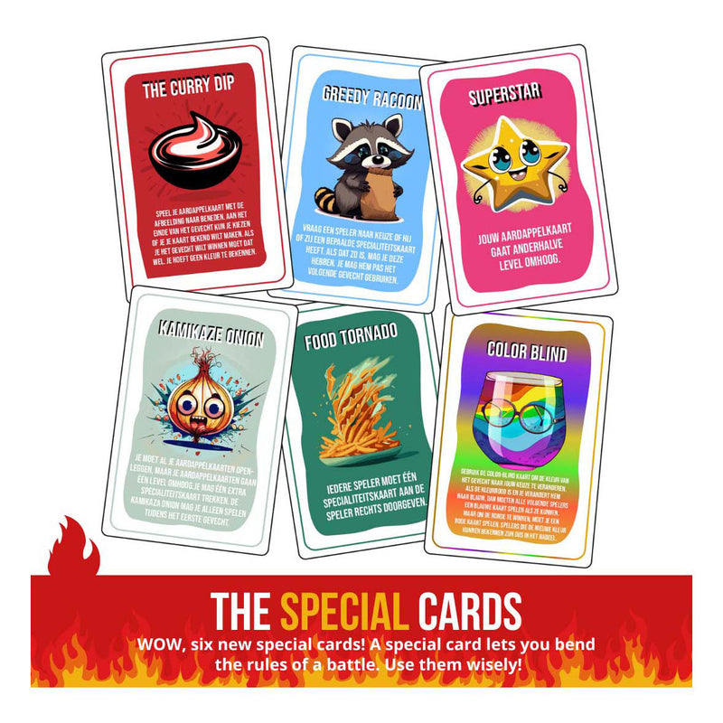 Afbeelding laden in galerijviewer, Fried potatoes card game burned edition (engelstalig)
