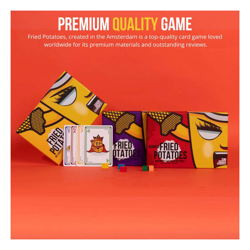 Afbeelding laden in galerijviewer, Fried potatoes card game burned edition (engelstalig)
