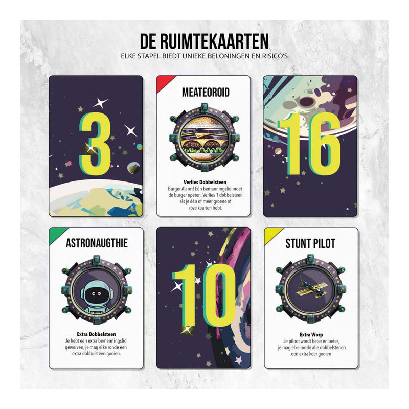 Afbeelding laden in galerijviewer, Fried potatoes astronaugthies - dobbel naar de maan (nl)
