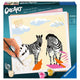 Ravensburger zebra - schilderen op nummer voor volwassenen