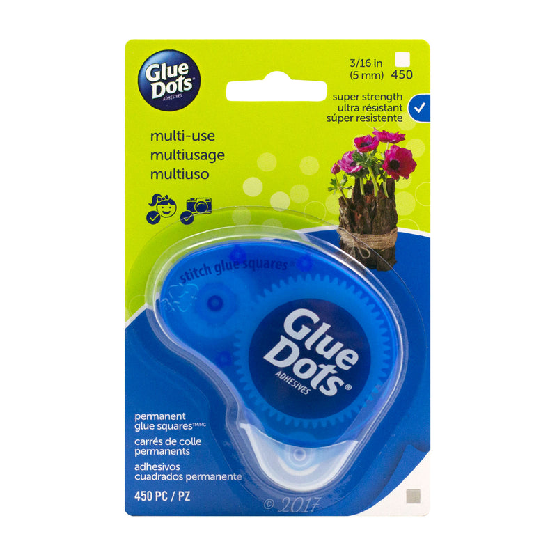 Afbeelding laden in galerijviewer, Glue dots • permanent glue squares dot n go 5mm
