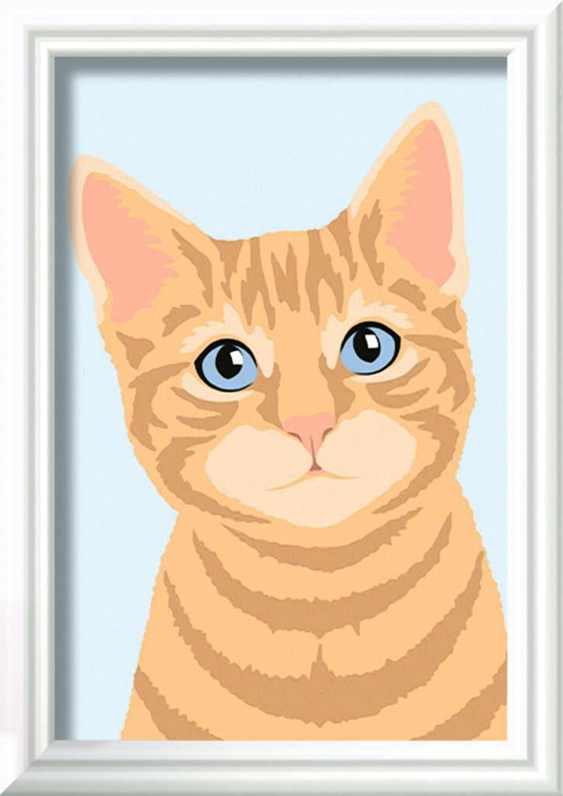 Afbeelding laden in galerijviewer, Ravensburger creart schilderen op nummer rode kater
