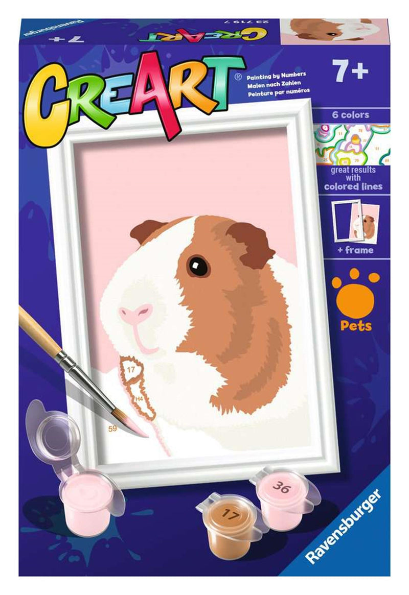 Afbeelding laden in galerijviewer, Ravensburger creart schilderen op nummer - cavia
