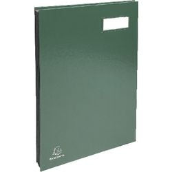 Handtekeningenboek exacompta groen