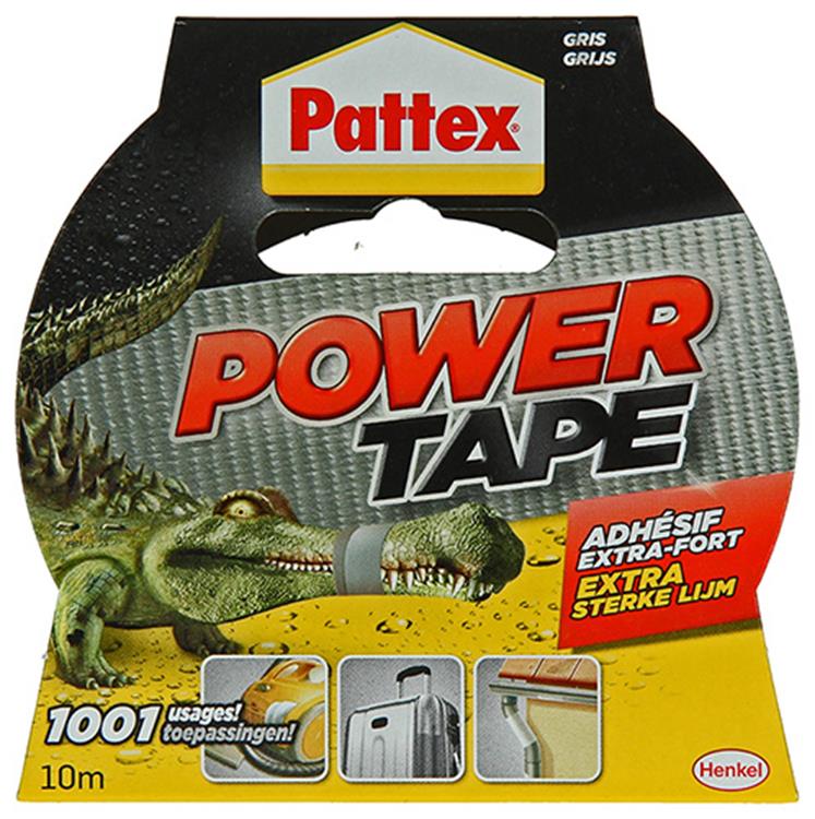 Afbeelding laden in galerijviewer, Pattex 1001839 - power tape 10m grijs bl | 6 stuks
