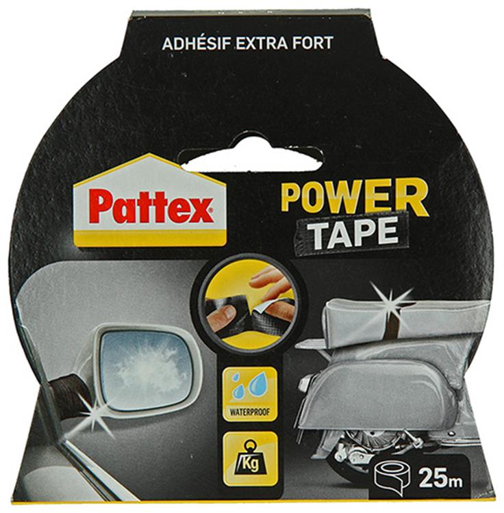 Afbeelding laden in galerijviewer, Pattex 1001841 - power tape 25m zwart bl | 6 stuks
