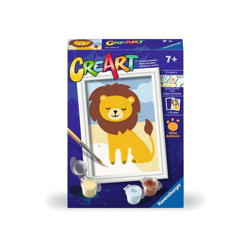 Afbeelding laden in galerijviewer, Ravensburger creart wild lion

