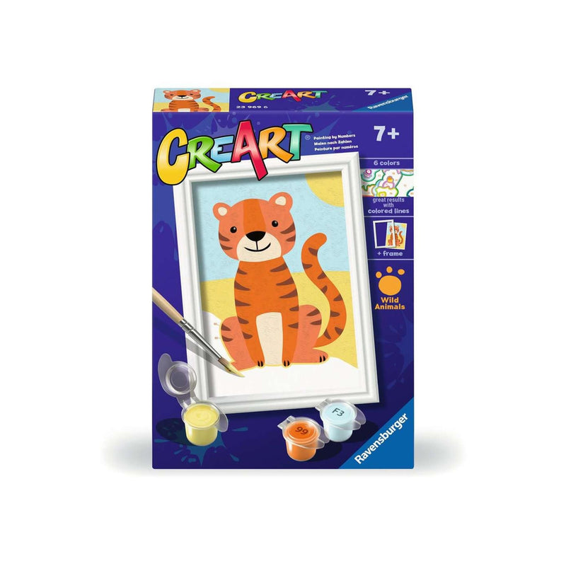 Afbeelding laden in galerijviewer, Ravensburger creart wild tiger
