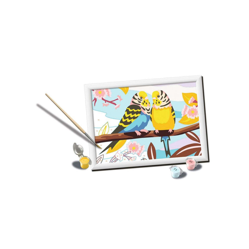 Afbeelding laden in galerijviewer, Ravensburger creart schilderen op nummer - papegaaien
