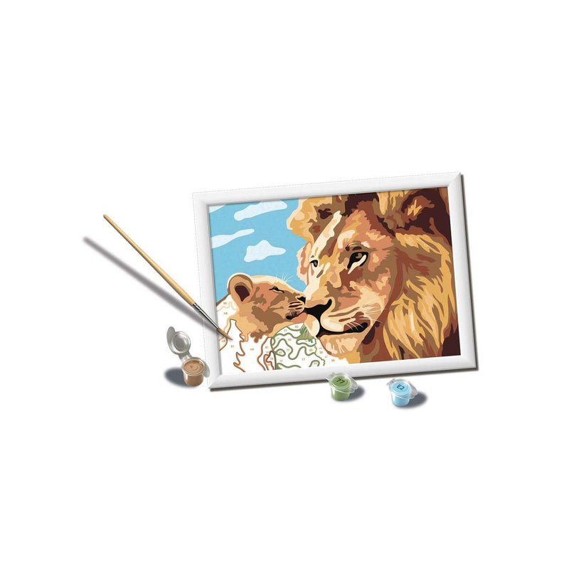 Afbeelding laden in galerijviewer, Ravensburger creart lion and baby
