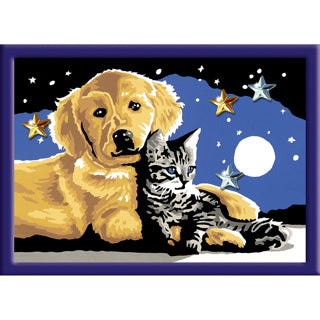 Afbeelding laden in galerijviewer, Ravensburger creart stargazing sweetness - schilderen op nummer voor kinderen
