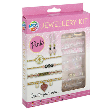 Moxy sieradenset pink blue pastel