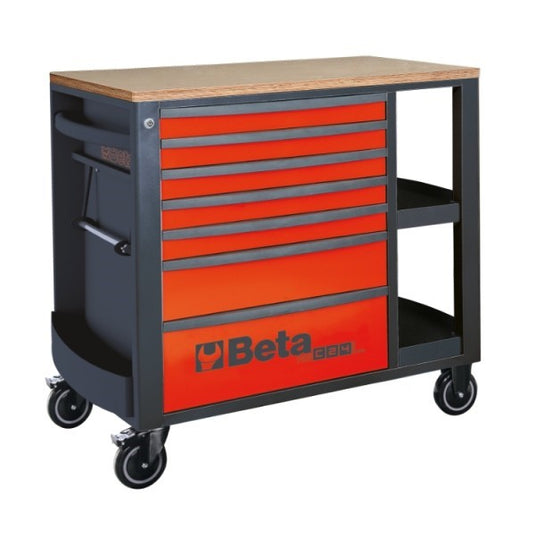 Beta gereedschapswagen 7 laden rsc24l 7-r