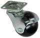 Mack by tente 1058952 - zwenkwiel in pp met plaat 40 mm | 2 stuks