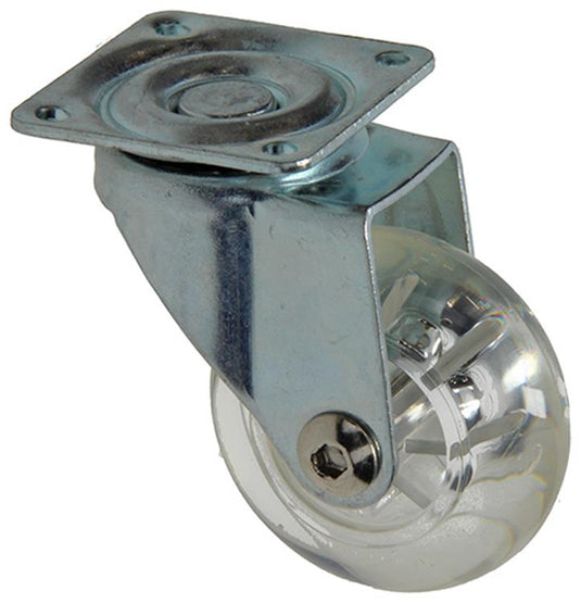 Mack by tente 1058951 - zwenkwiel in doorz pu met pl 50 mm | 2 stuks