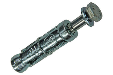 Celo 1015455 - 4 expansieankers zt 12mm + bout 502704 6x50mm | 5 stuks