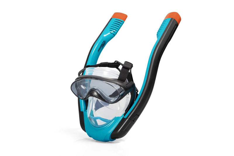 Afbeelding laden in galerijviewer, Bestway hydro-pro flowtech snorkel masker s m
