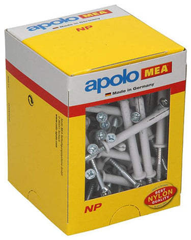 Celo 1003145 - nagelpluggen voorgemonteerd np ø6x60mm 50 stuks | 2 stuks