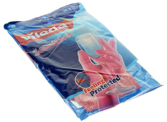 Vileda 1046502 - handschoenen sensitive m | 12 stuks