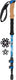 Abbey camp abbey wandelstok telescopisch verstelbaar kurk eva grip - camino - blauw - 1 stuk