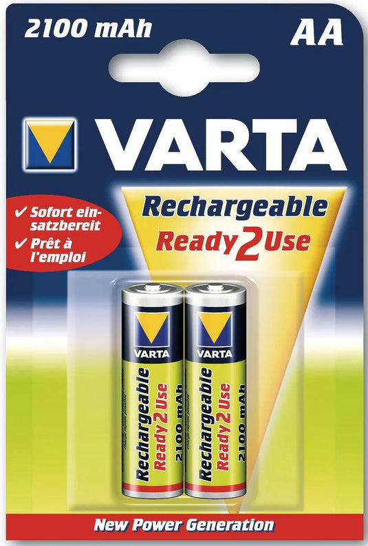 Varta accu rechargeable mignon power accu 2er-sb 2100mah