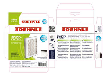 Soehnle 1059682 - filter wash 500 | 4 stuks
