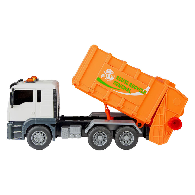 Afbeelding laden in galerijviewer, Toi-toys vehicool vuilniswagen - 21cm
