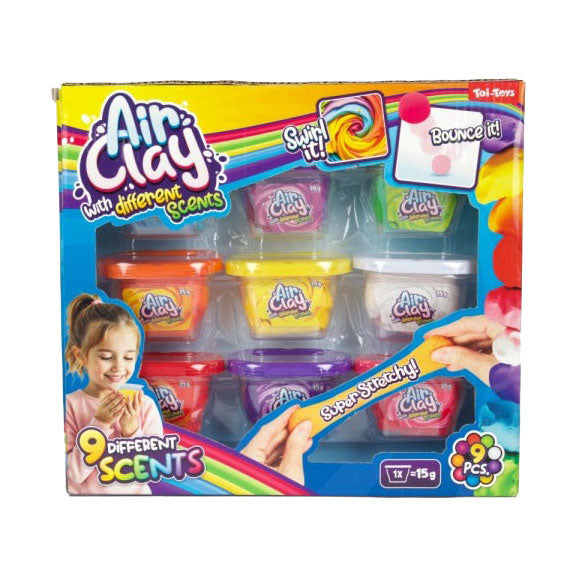 Afbeelding laden in galerijviewer, Toi-toys creamy clay superzachte klei met geur - 9dlg.

