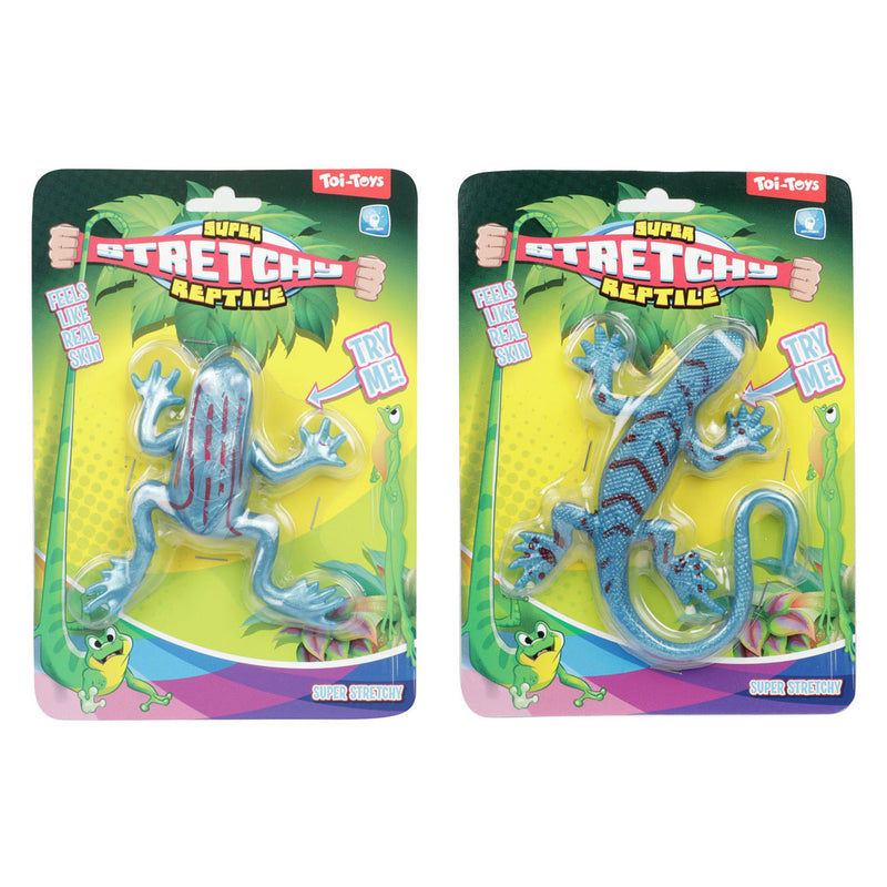 Afbeelding laden in galerijviewer, Toi-Toys Rekbare Kikker Hagedis
