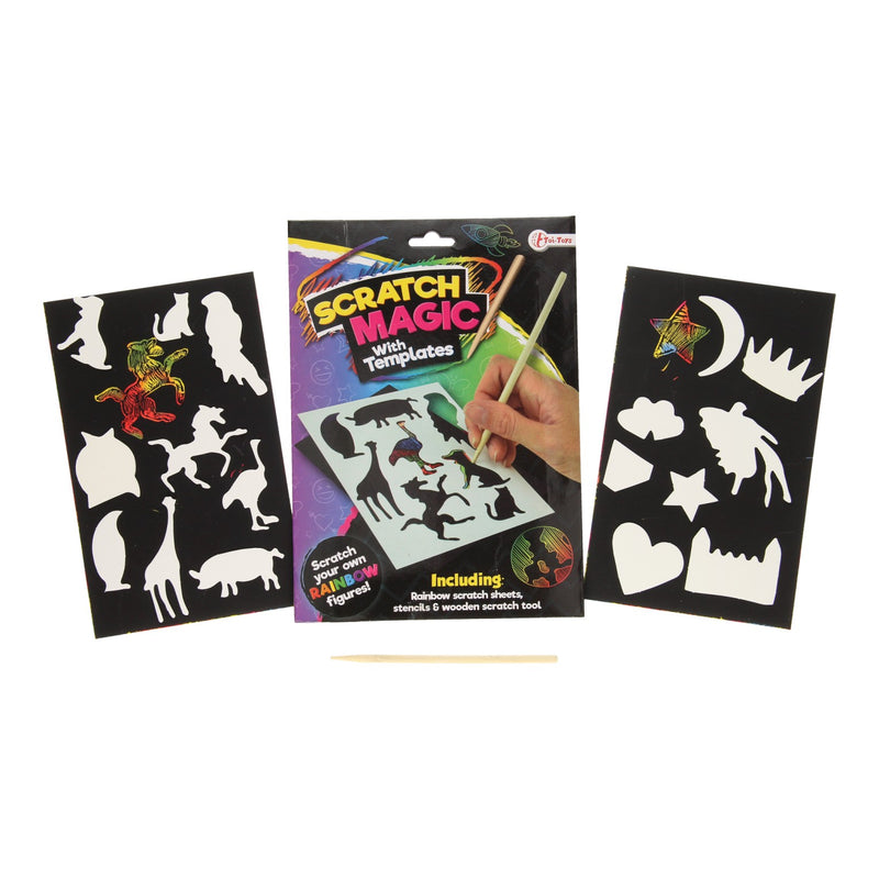 Afbeelding laden in galerijviewer, Toi-toys scratch set regenboog figuren

