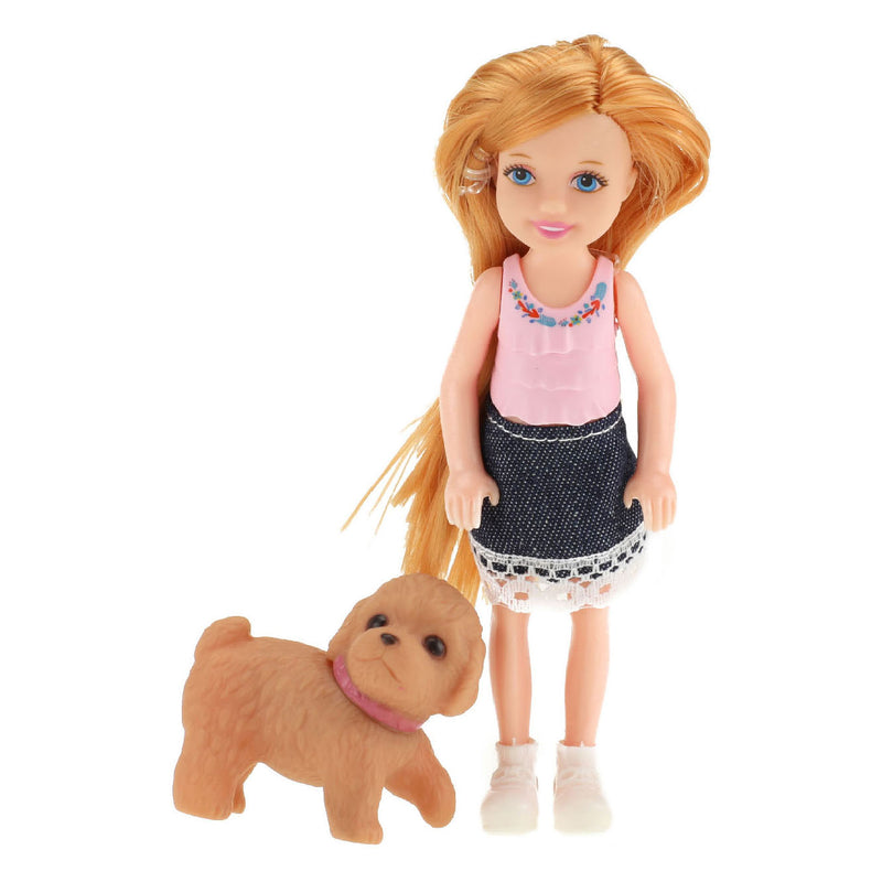 Afbeelding laden in galerijviewer, Toi-toys poppen speelset met accessoires

