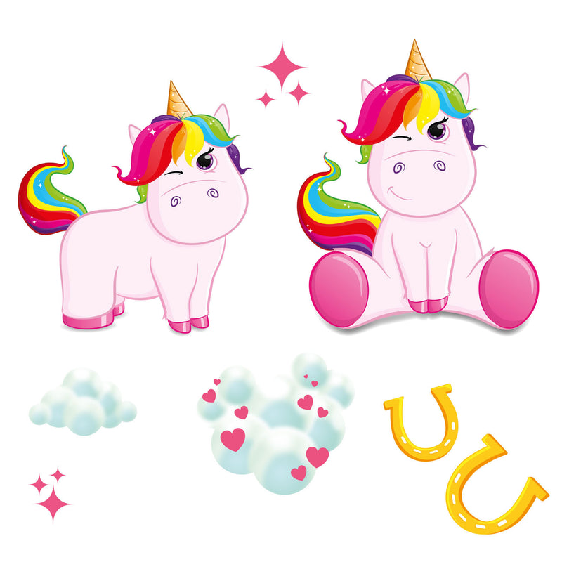 Afbeelding laden in galerijviewer, Toi-toys muurdeco stickers eenhoorn
