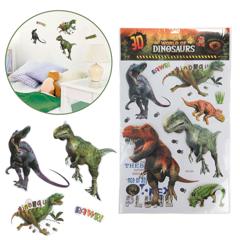 Afbeelding laden in galerijviewer, Toi-toys muurdeco stickers dinosaurus
