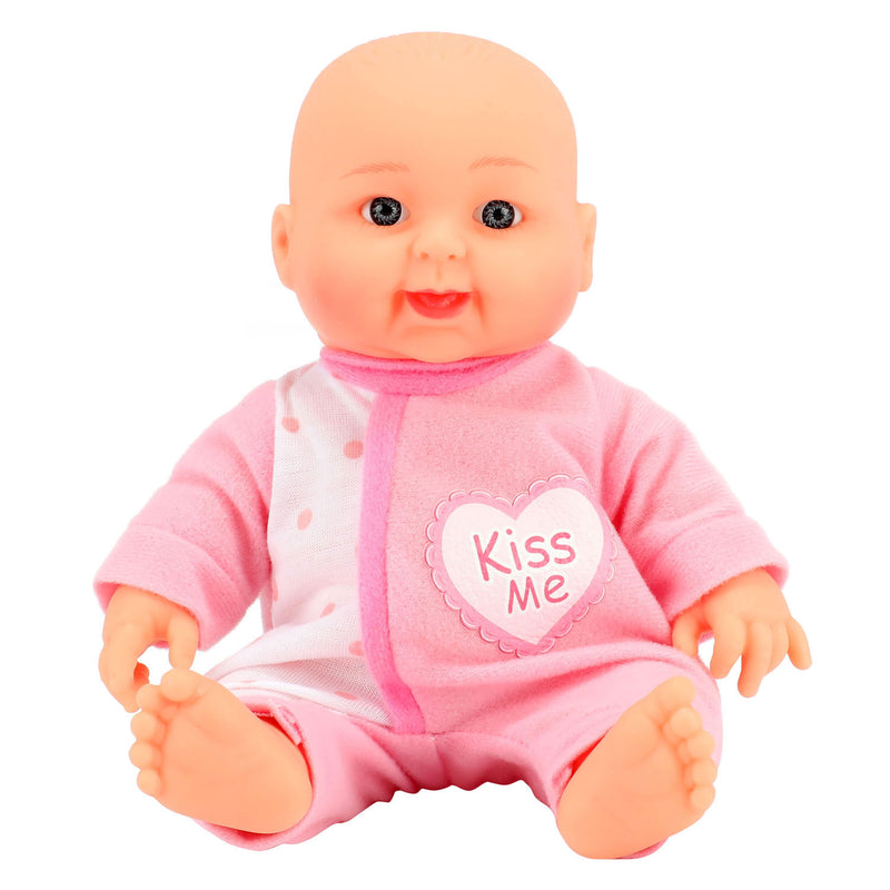 Afbeelding laden in galerijviewer, Toi-toys babypop met pyjama 22.5 cm
