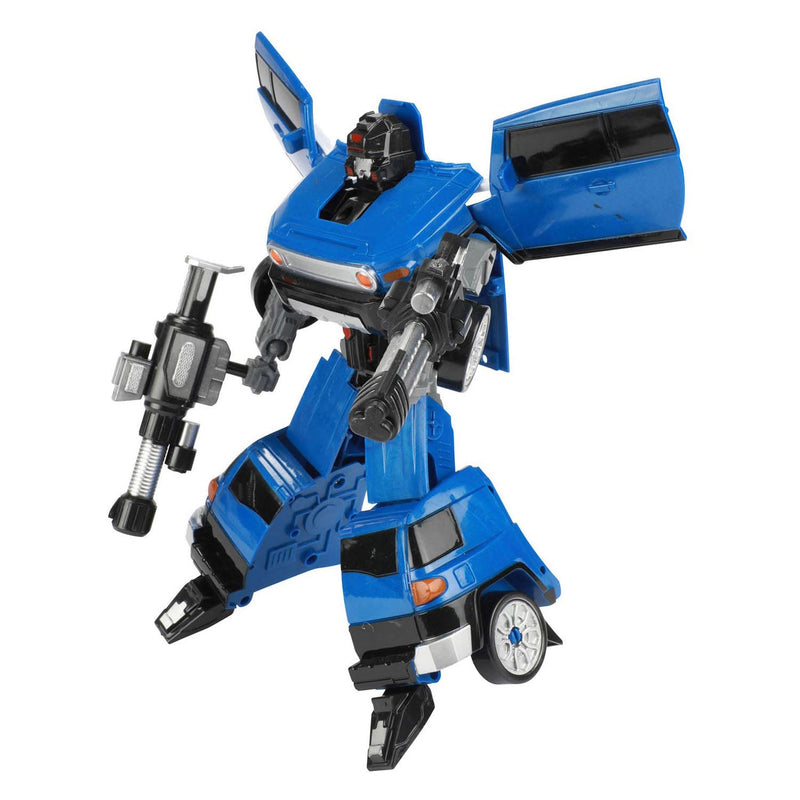 Afbeelding laden in galerijviewer, Roboforces veranderrobot - suv the super morpf blauw
