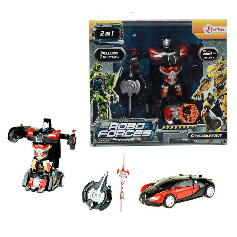Afbeelding laden in galerijviewer, Roboforces Veranderrobot Superauto
