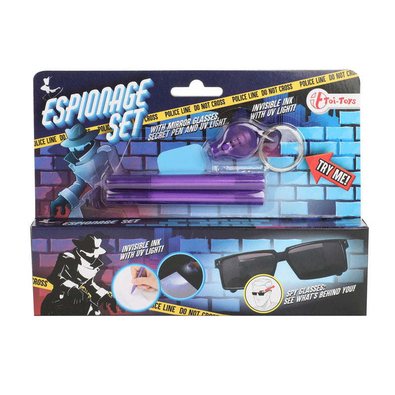 Afbeelding laden in galerijviewer, Toi-toys toi toys spionageset - spiegelbril+geheimschriftpen en lamp
