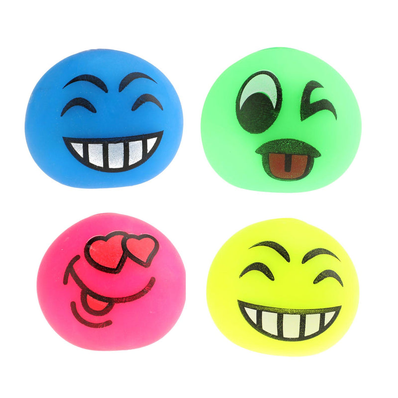 Afbeelding laden in galerijviewer, Toi-toys anti stressbal lachgezicht fidget
