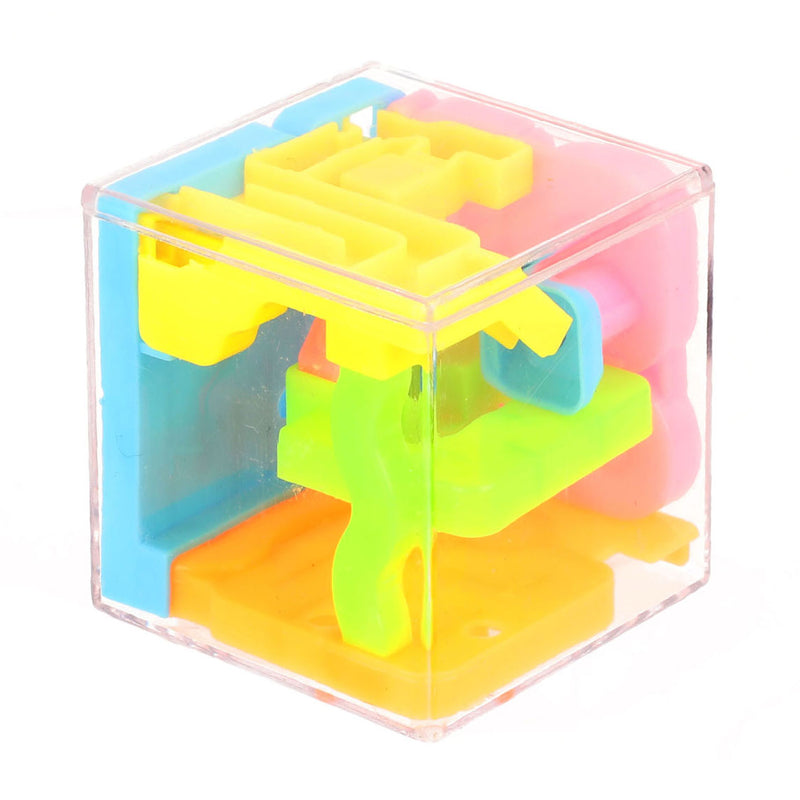Afbeelding laden in galerijviewer, Toi-toys geduldspel fidget kubus doolhof 3d
